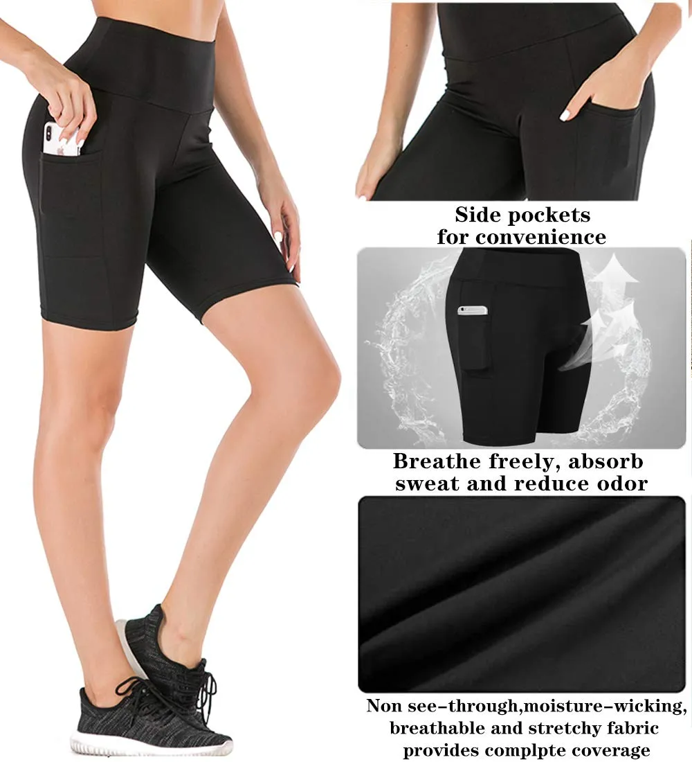 3 Pack Yoga Shorts for Women Workout