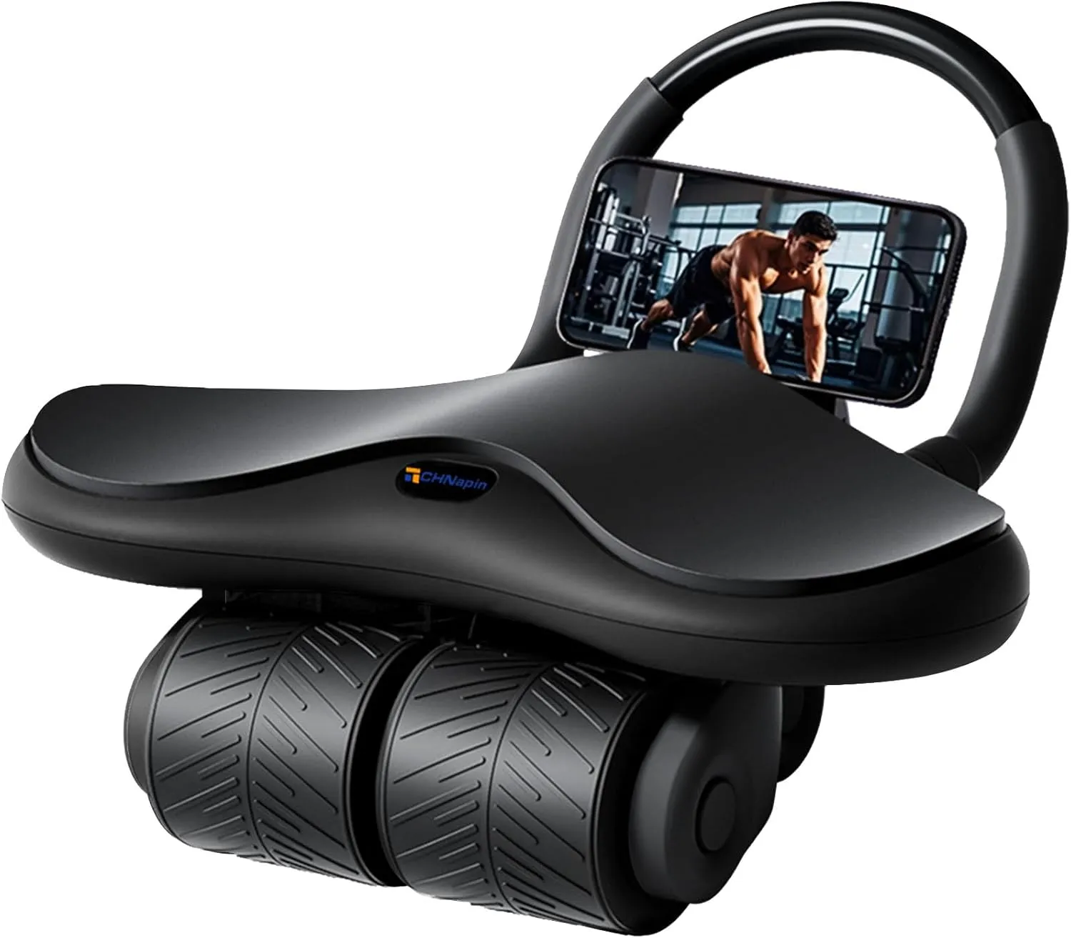 3-Wheel Ab Roller with Elbow Support : Upgraded High-Performance Exercise Machine