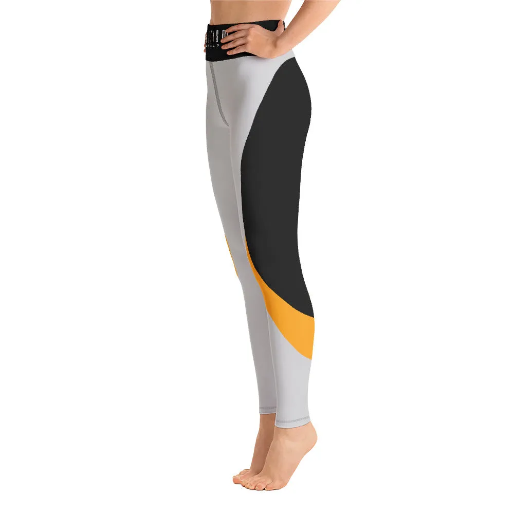 326 Elite Orange / Gry Leggings