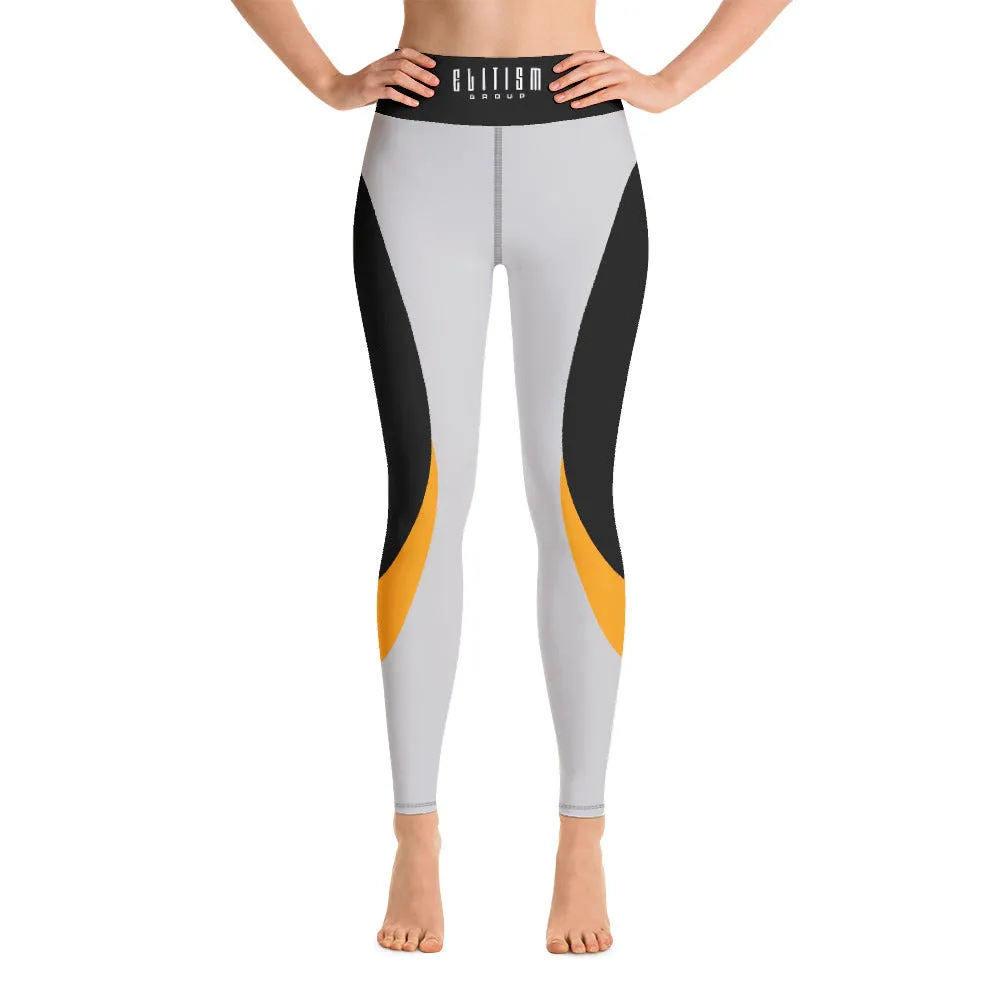 326 Elite Orange / Gry Leggings