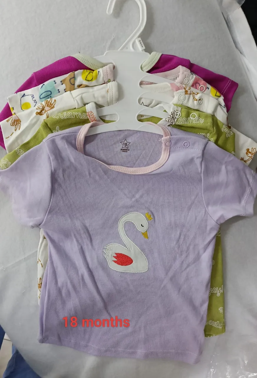 5 - Baby T-shirt Set : 18 Months