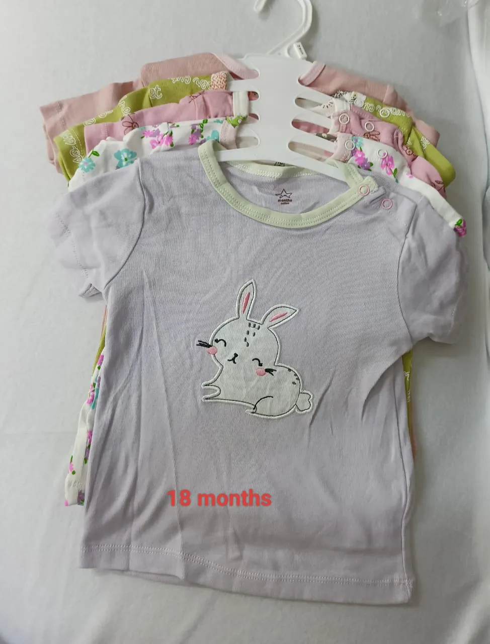 5 - Baby T-shirt Set : 18 Months