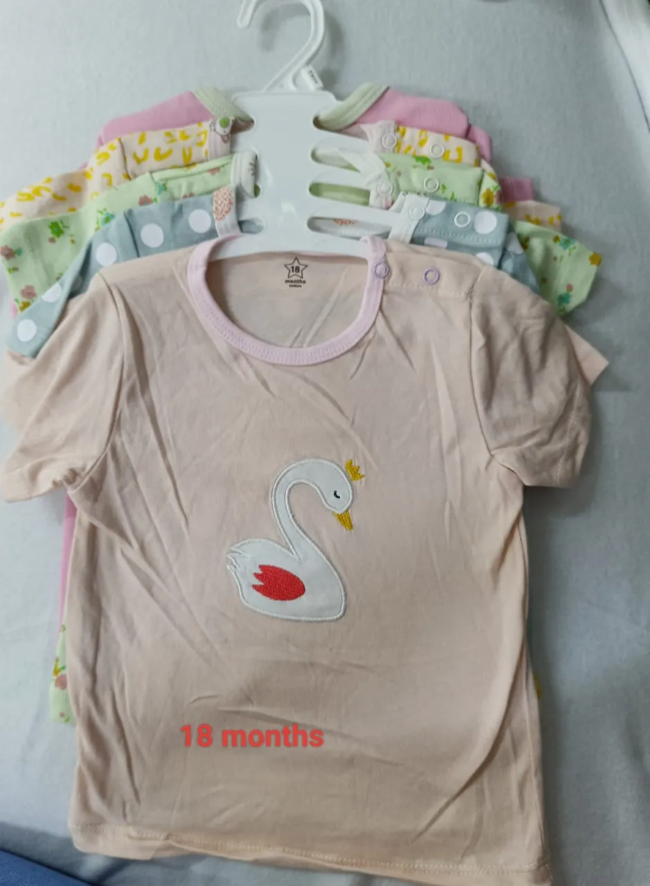 5 - Baby T-shirt Set : 18 Months
