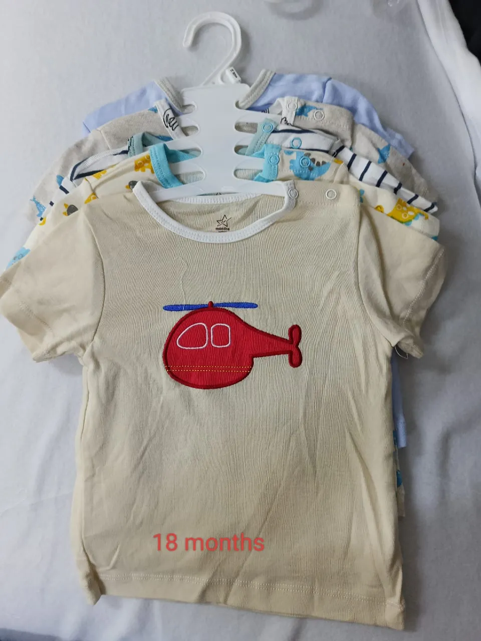 5 - Baby T-shirt Set : 18 Months