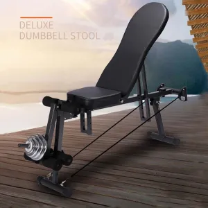 Adjustable Multi funcitional  Weight Bench Barbell Lifting Workout Fitness Incline