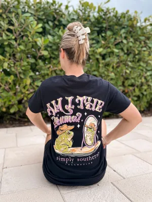 'Am I The Drama?' Short Sleeve Tee by Simply Southern (Ships Early March)