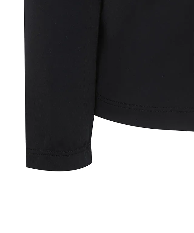 ANEW Golf: Women Shoulder Point Long T-Shirt - Black