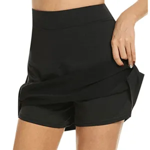 Anti-Chafing Proof Elastic Active Skort
