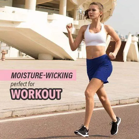 Anti-Chafing Proof Elastic Active Skort