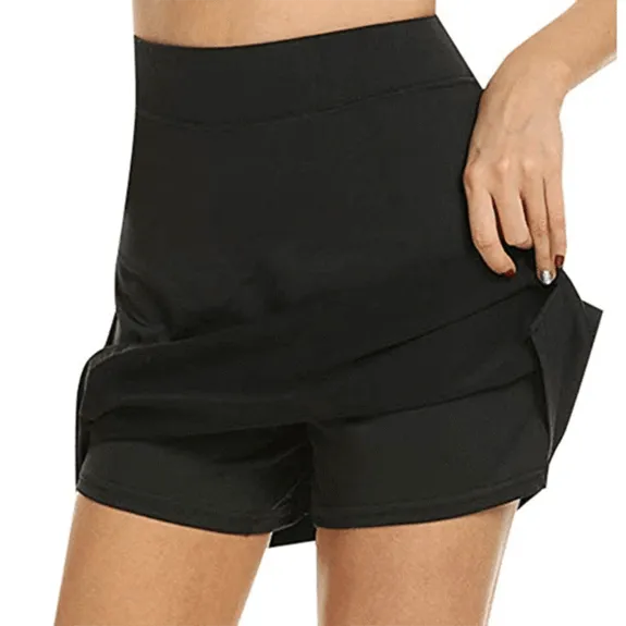 Anti-Chafing Proof Elastic Active Skort