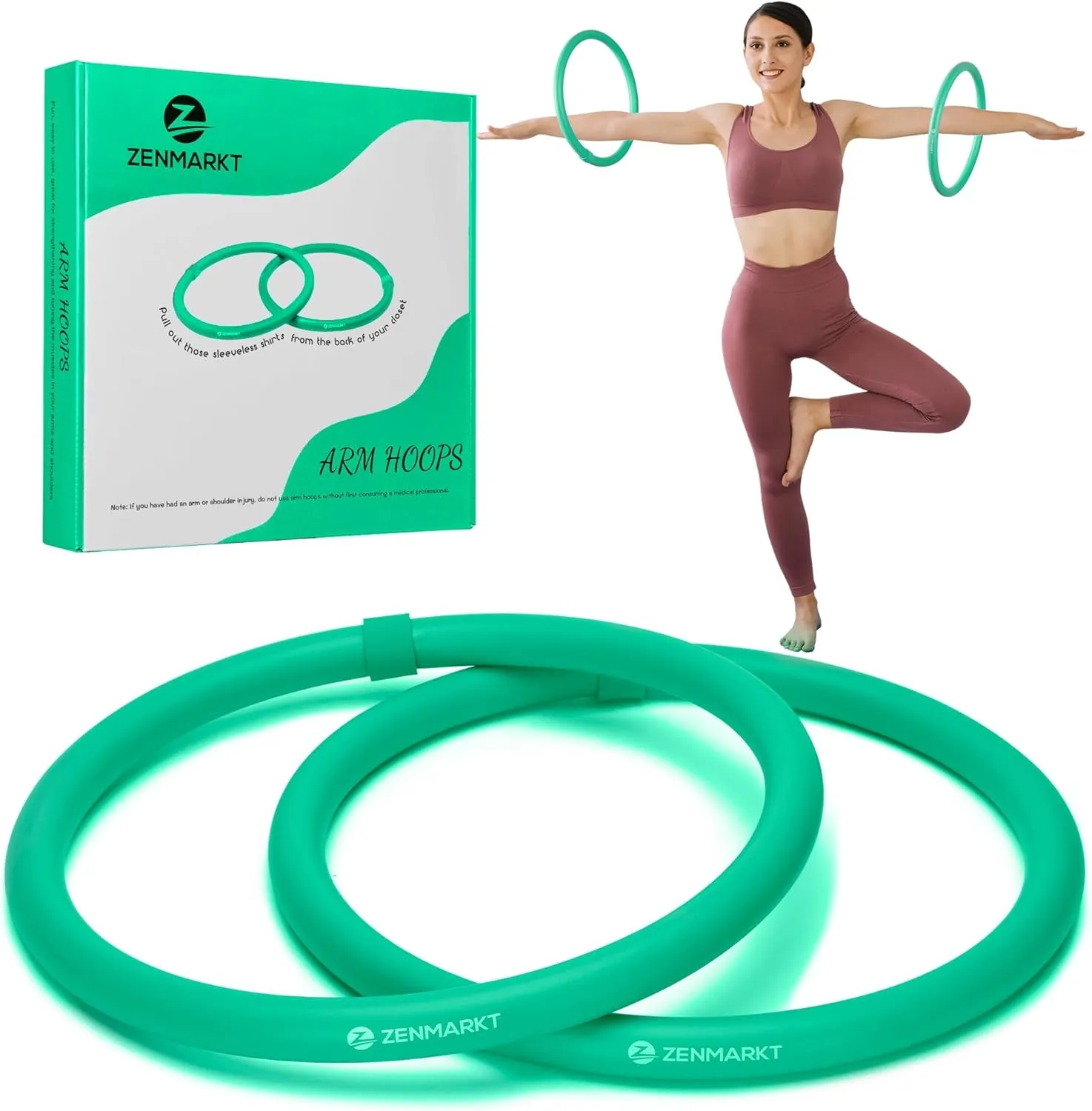 Arm Hoop - Mini Hula Hoop for Adults - Strengthen Arms and Shoulder