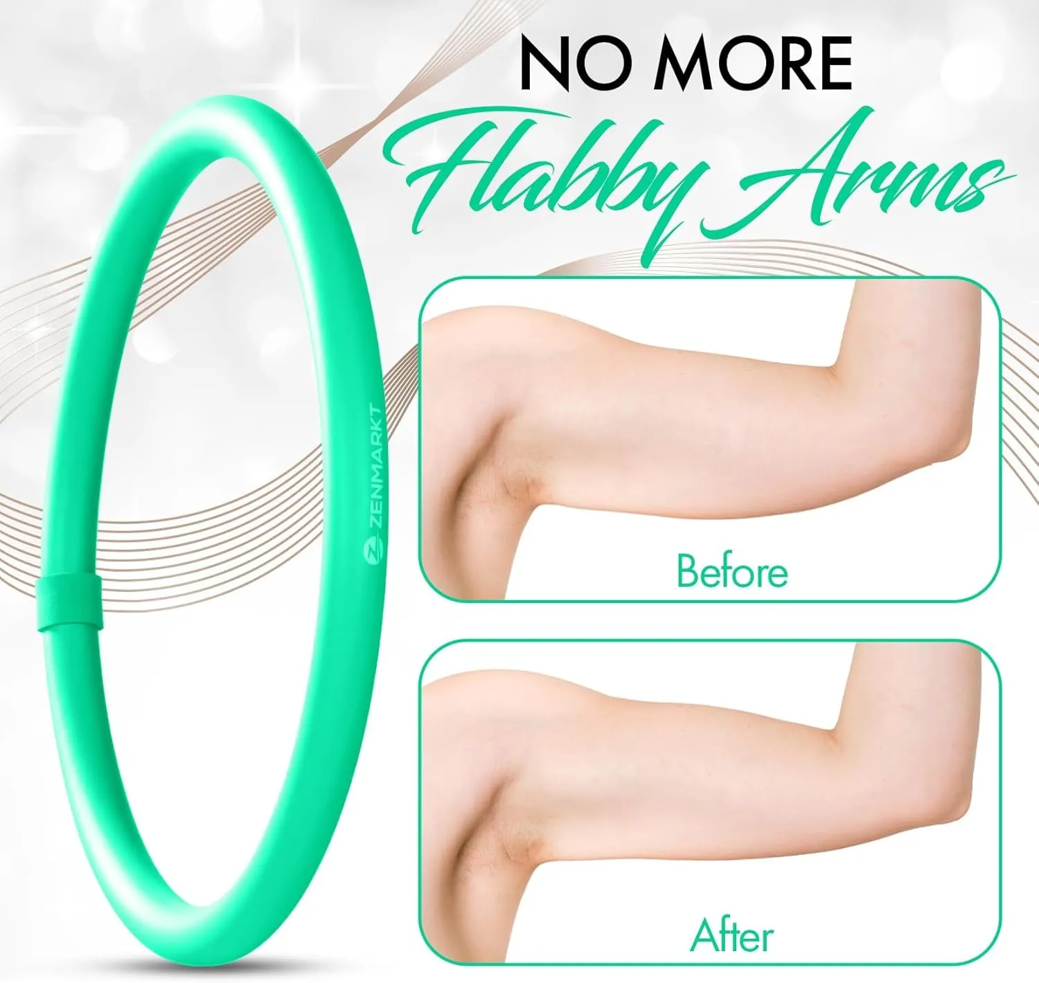 Arm Hoop - Mini Hula Hoop for Adults - Strengthen Arms and Shoulder