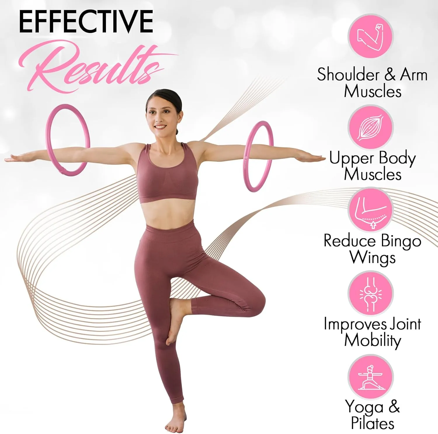 Arm Hoop - Mini Hula Hoop for Adults - Strengthen Arms and Shoulder