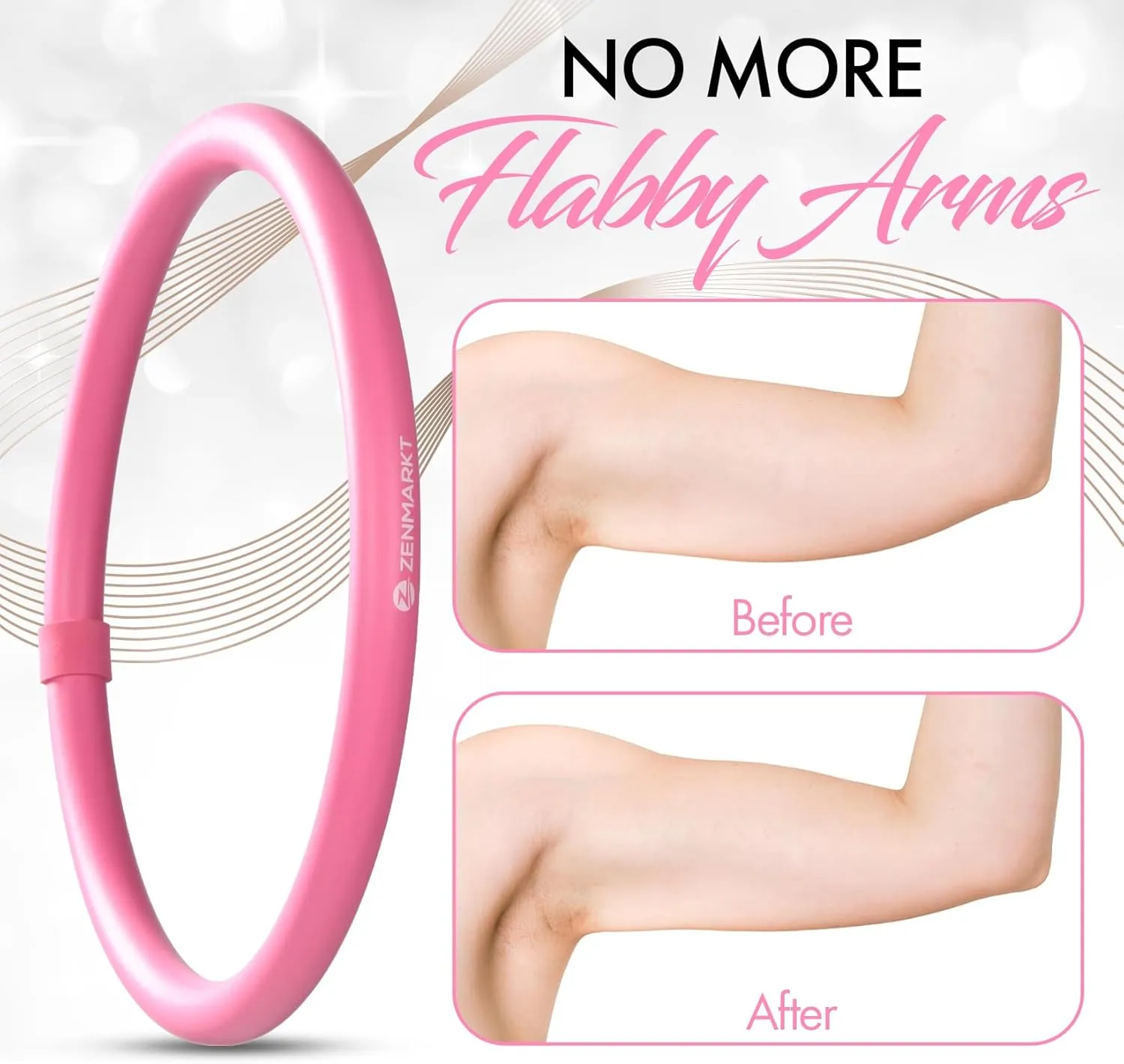 Arm Hoop - Mini Hula Hoop for Adults - Strengthen Arms and Shoulder