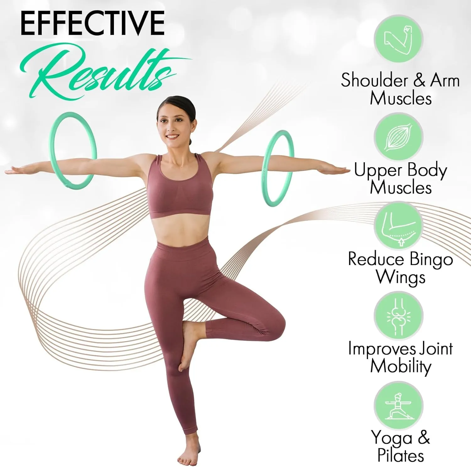 Arm Hoop - Mini Hula Hoop for Adults - Strengthen Arms and Shoulder