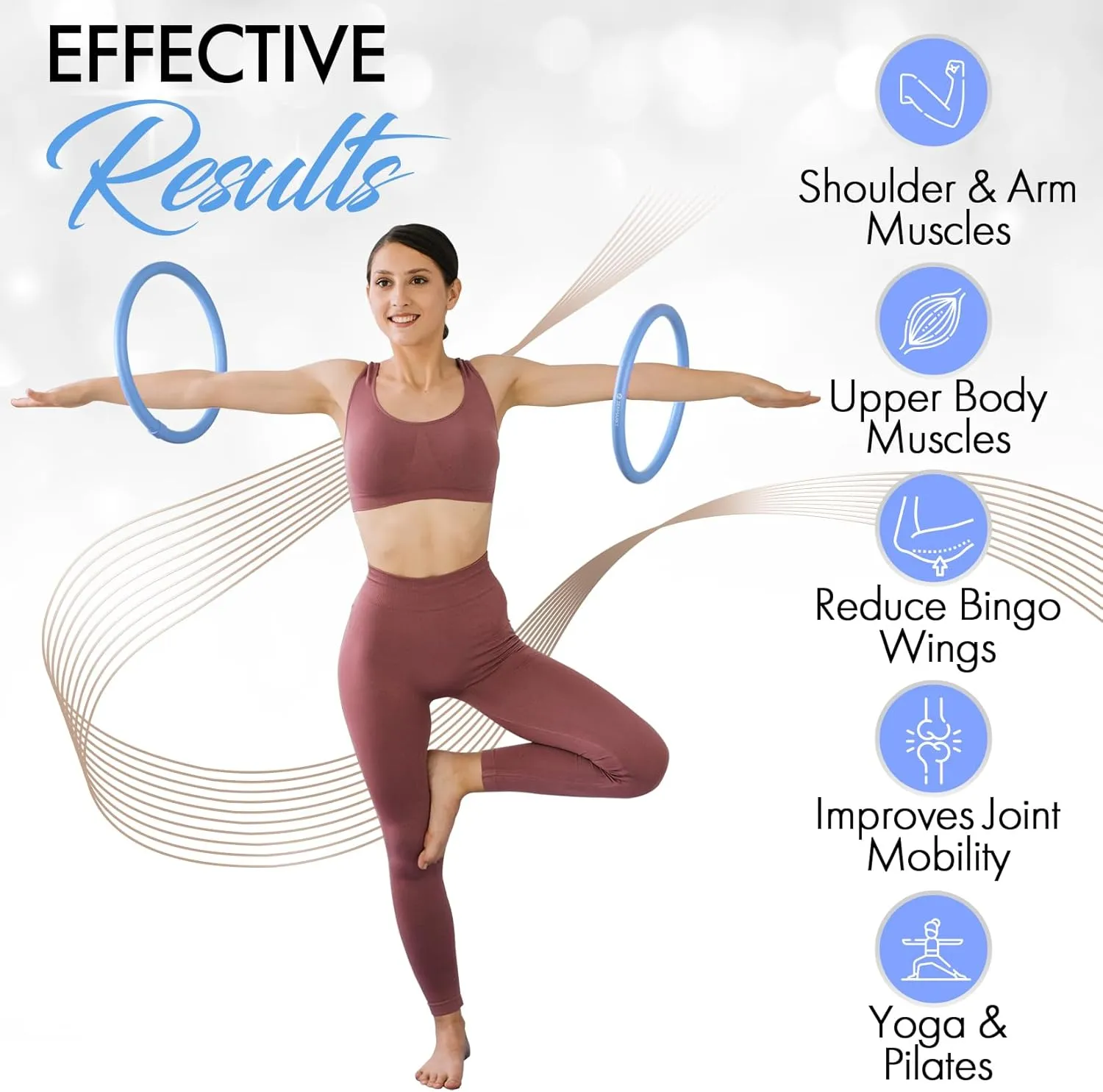 Arm Hoop - Mini Hula Hoop for Adults - Strengthen Arms and Shoulder