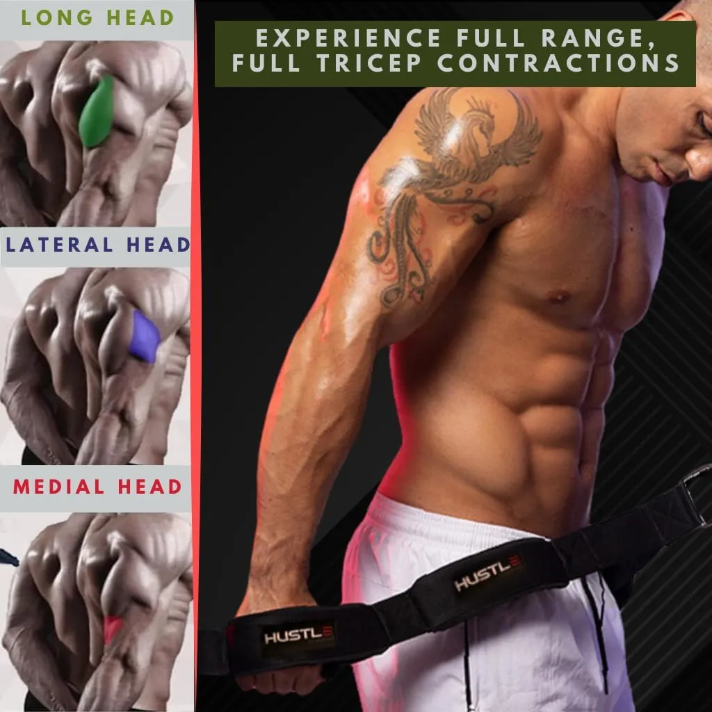 Athletics Tricep Rope Cable Attachments for Gym Use
