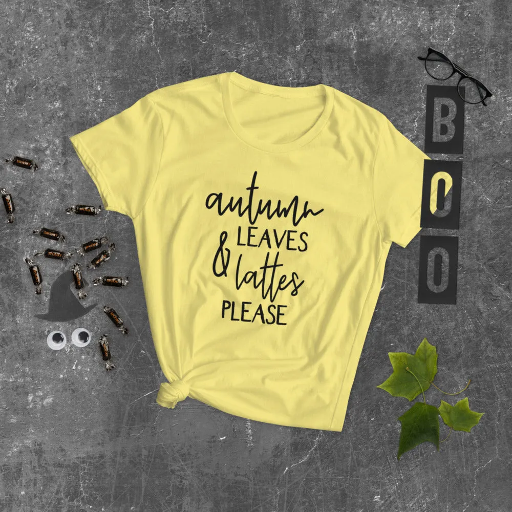 Autumn Leaves & Lattes T-Shirt
