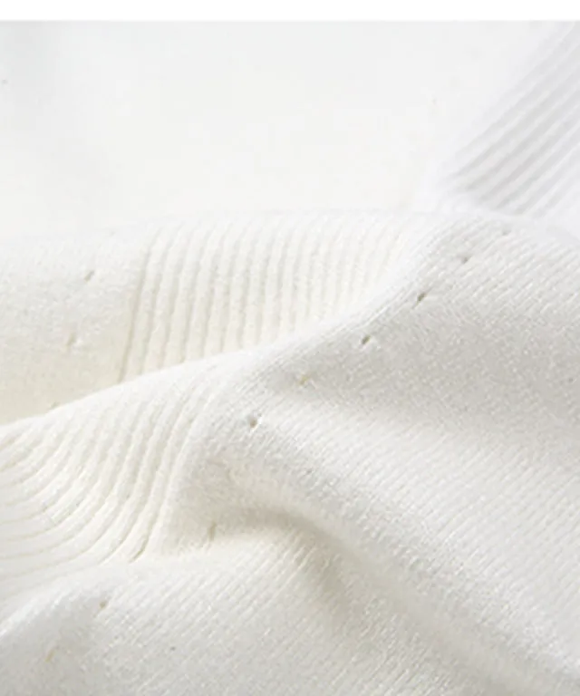 AVEN Classic Hampton Polo Knit - White