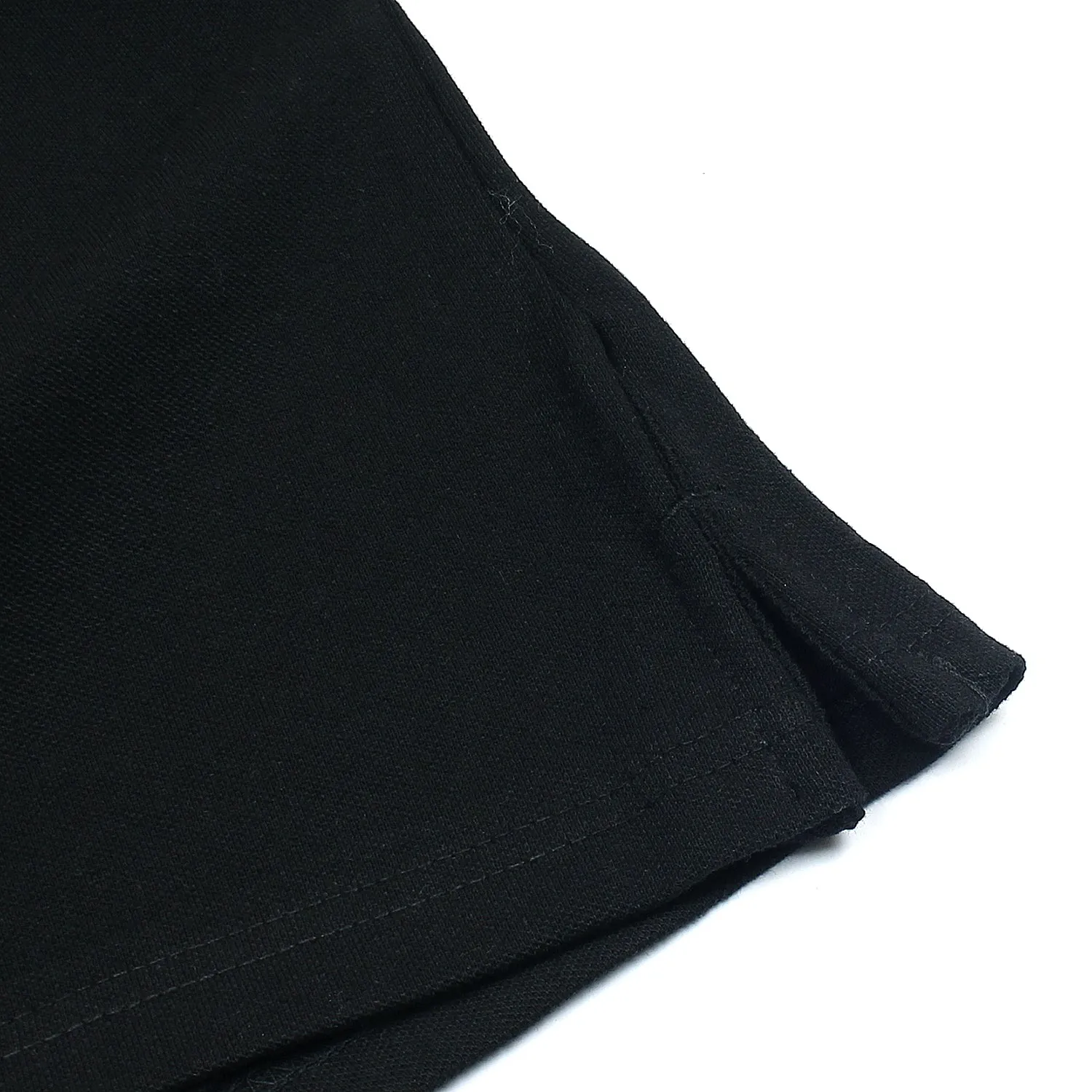 Balmain Basic Black Polo Shirt