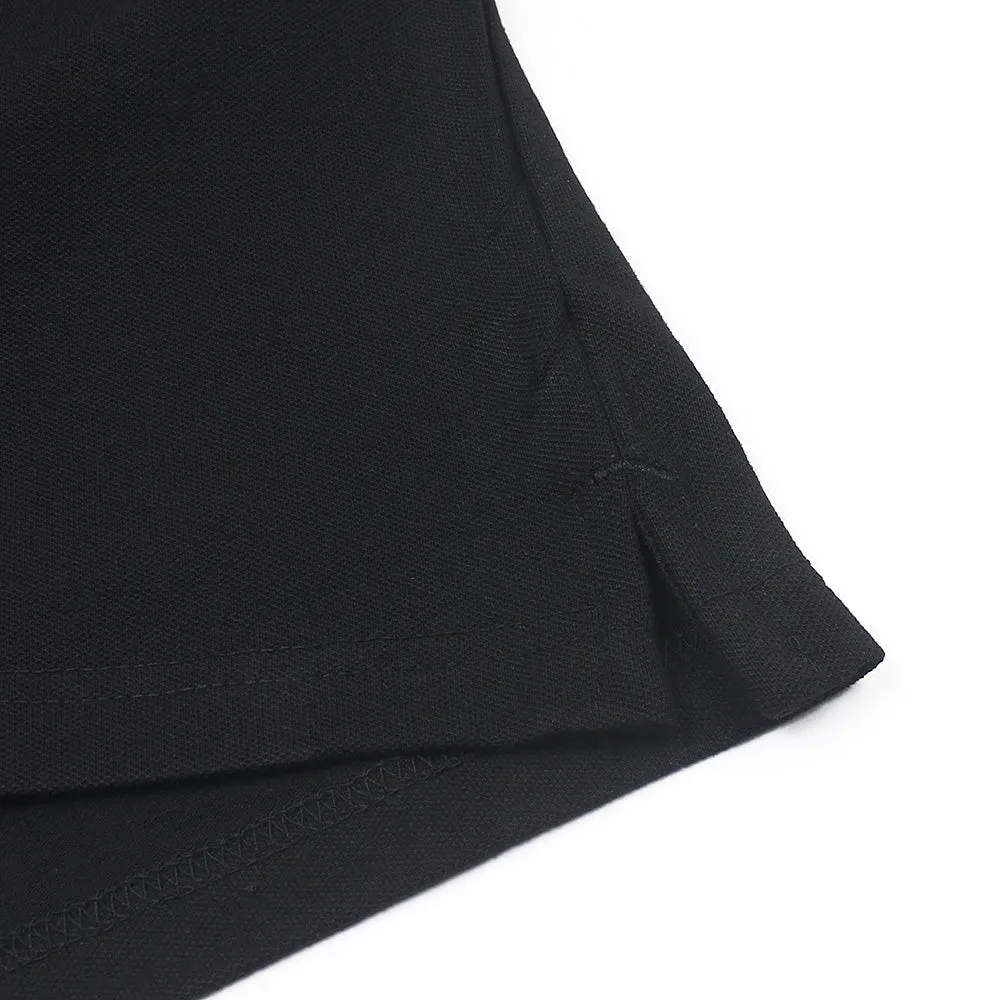 Balmain Black Zipper  Polo 2 Shirt