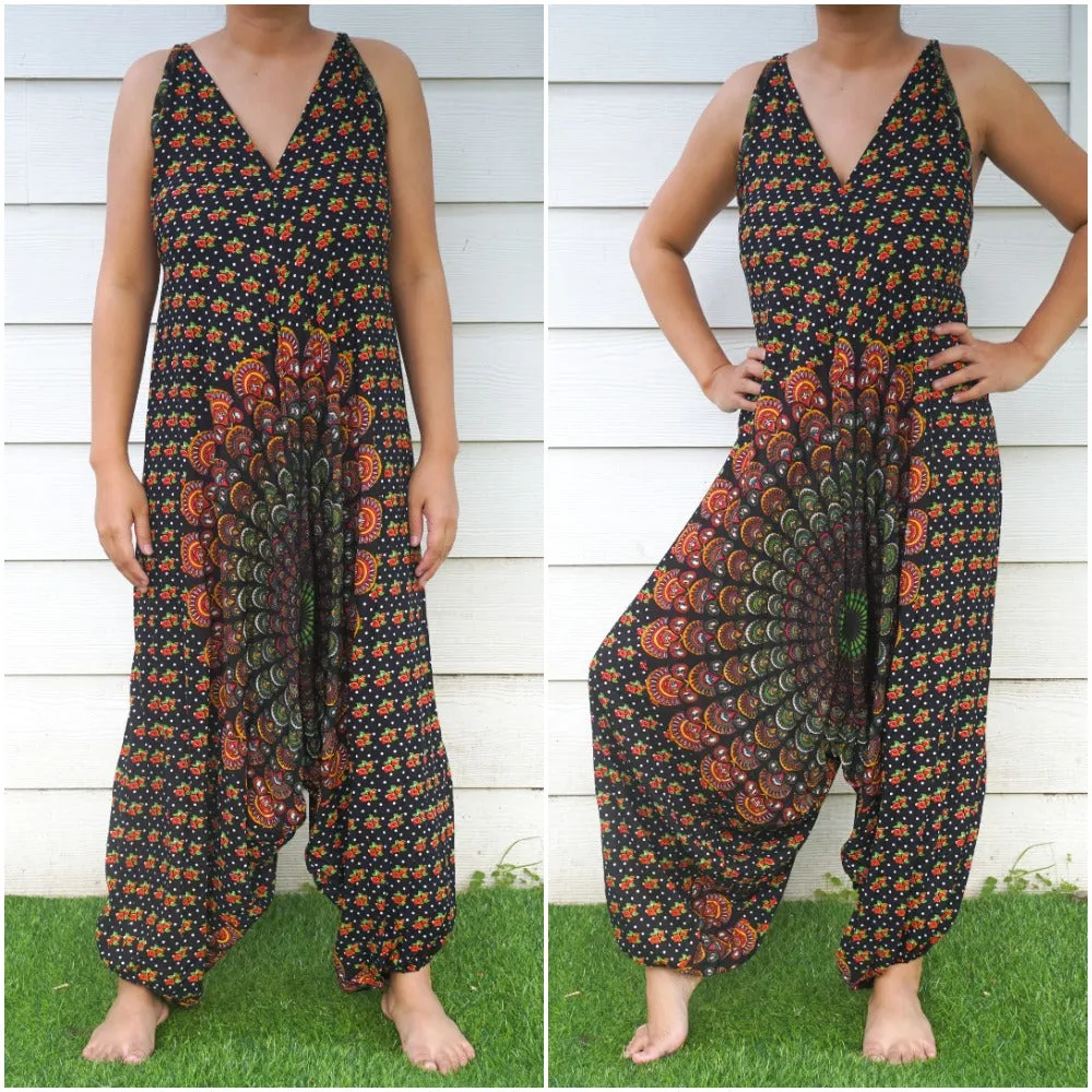 Black Chakra Romper
