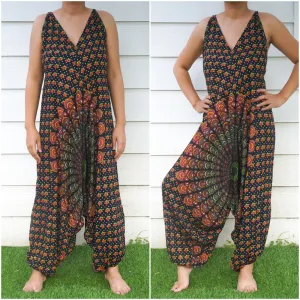 Black Chakra Romper