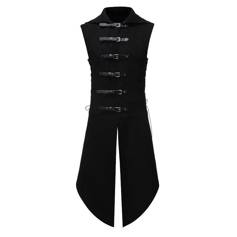 Black Gothic Steampunk Vest
