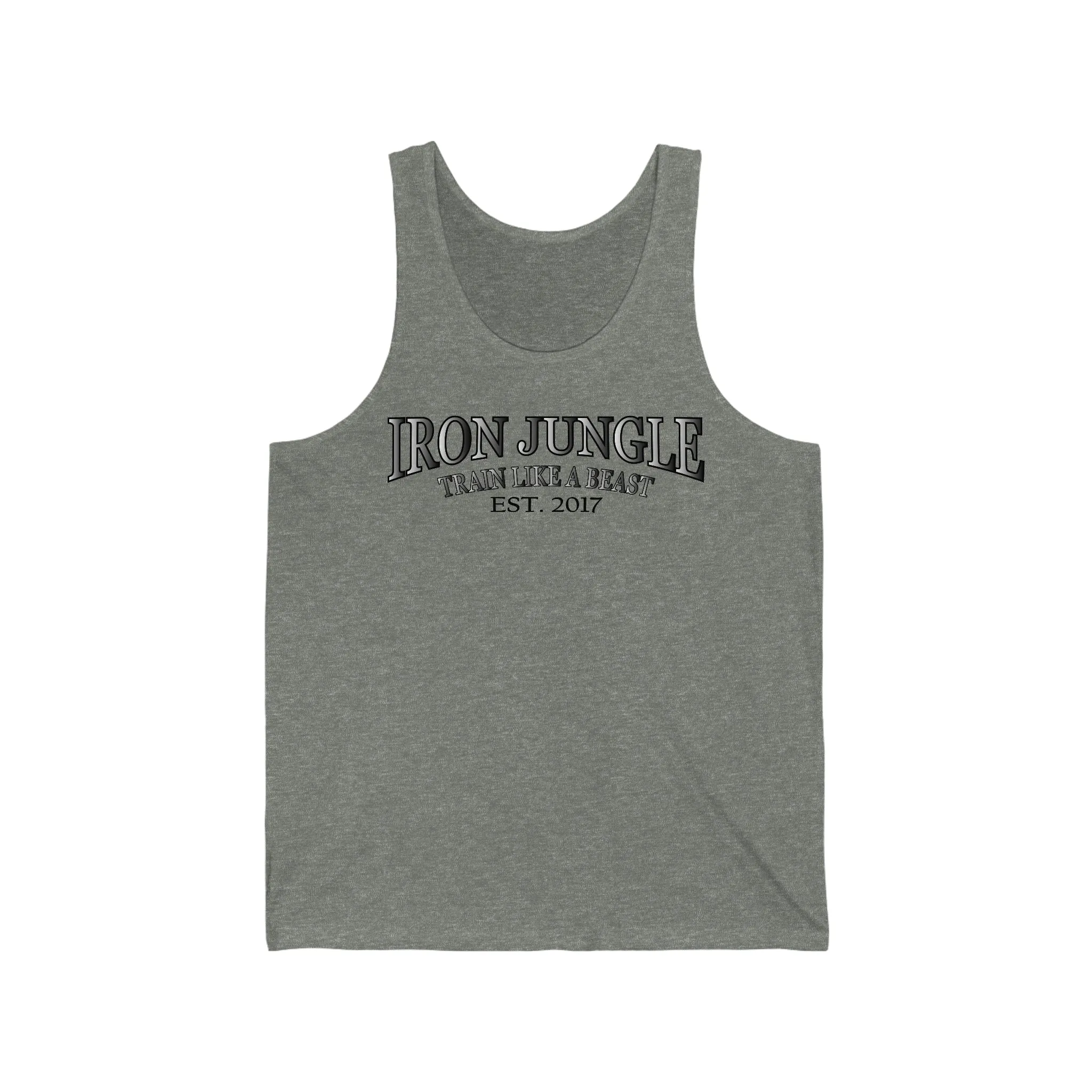Black Ice Train Like  A Beast Tank Top