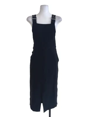 Black Plain Jumpsuits