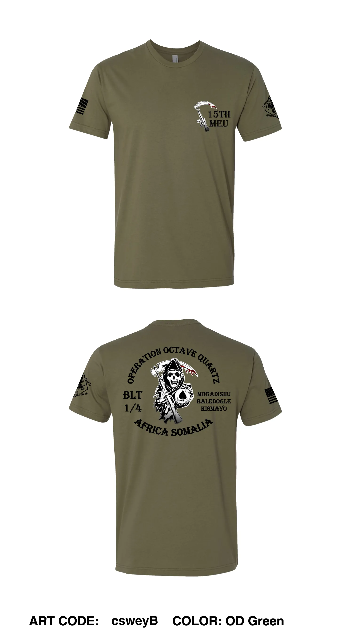 blt 1-4 15th meu Comfort Unisex Cotton SS Tee - csweyb
