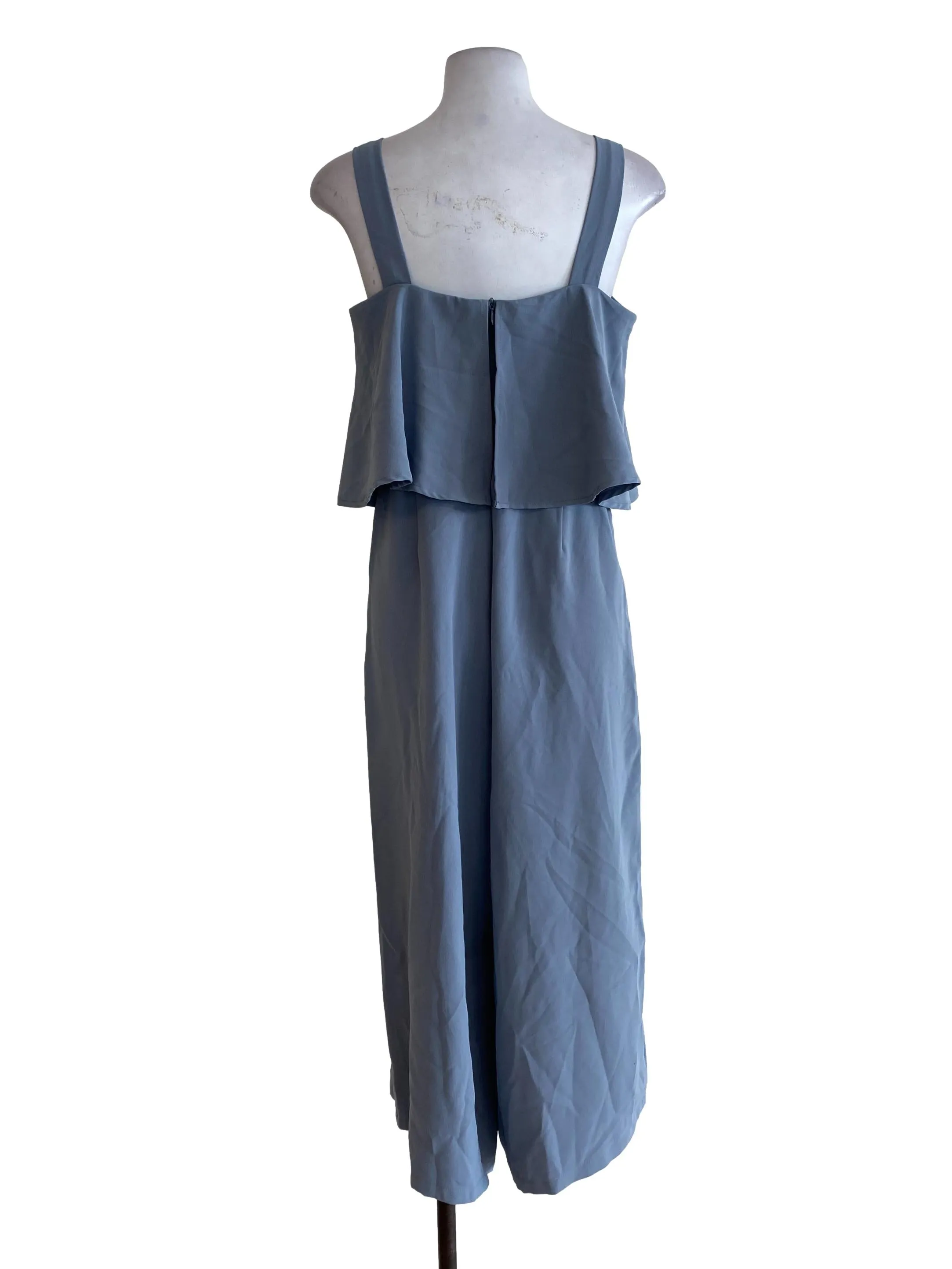 Blue Layered Jumpsuits