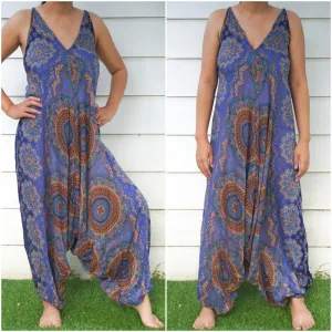 Blue Mandala Romper
