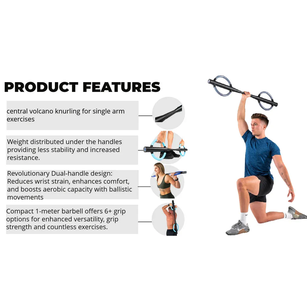 Butterfly Barbell | 8kg Blue ™