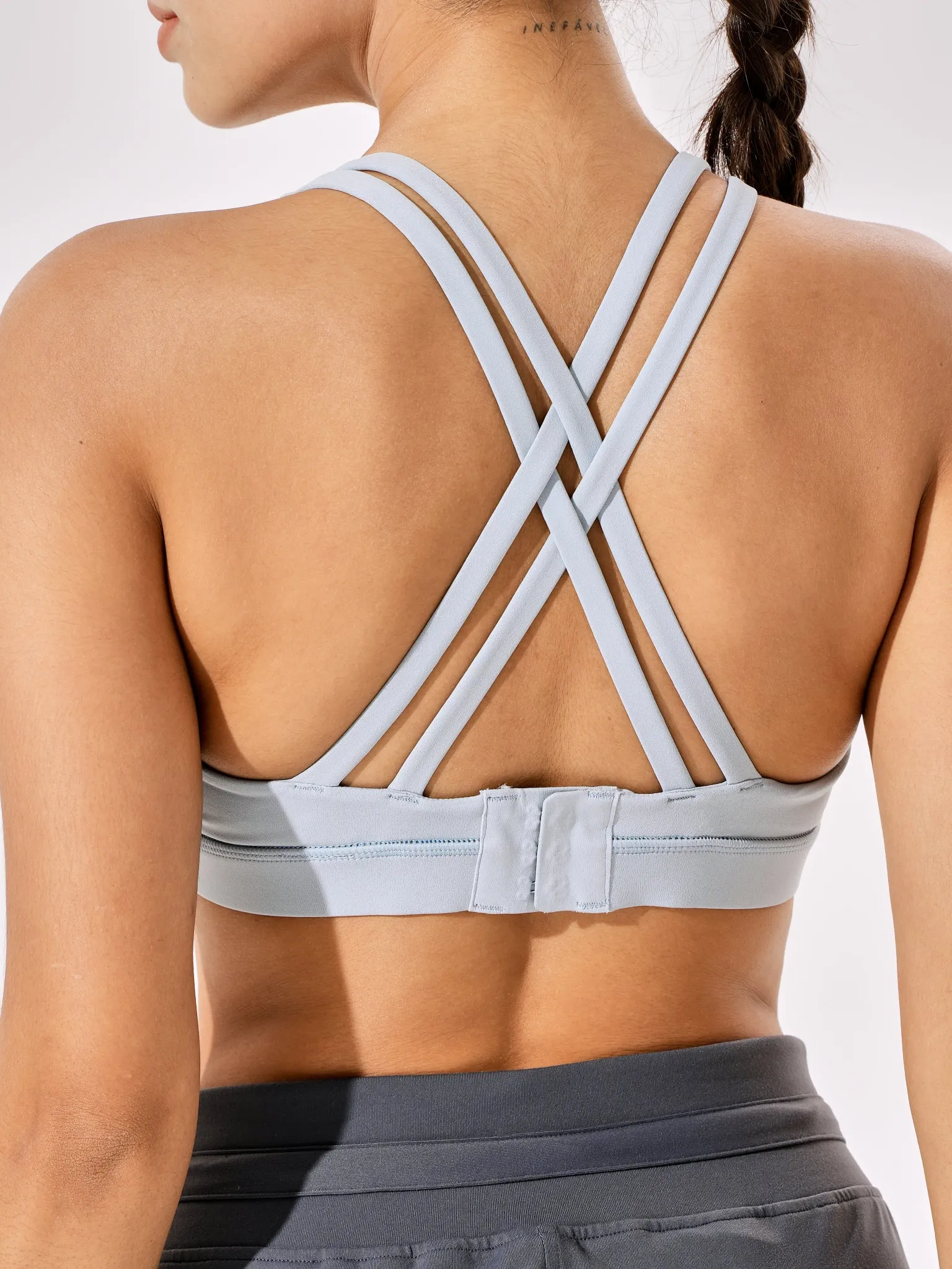 Buttery Soft High Impact AirBrush Bra With Clasps