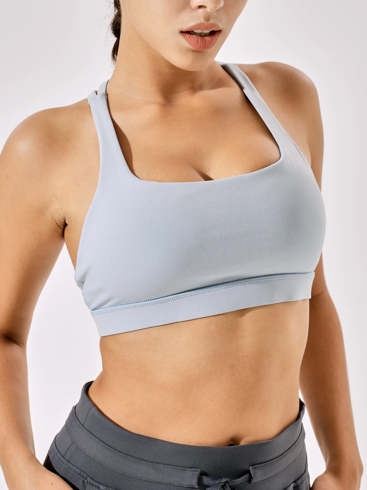 Buttery Soft High Impact AirBrush Bra With Clasps