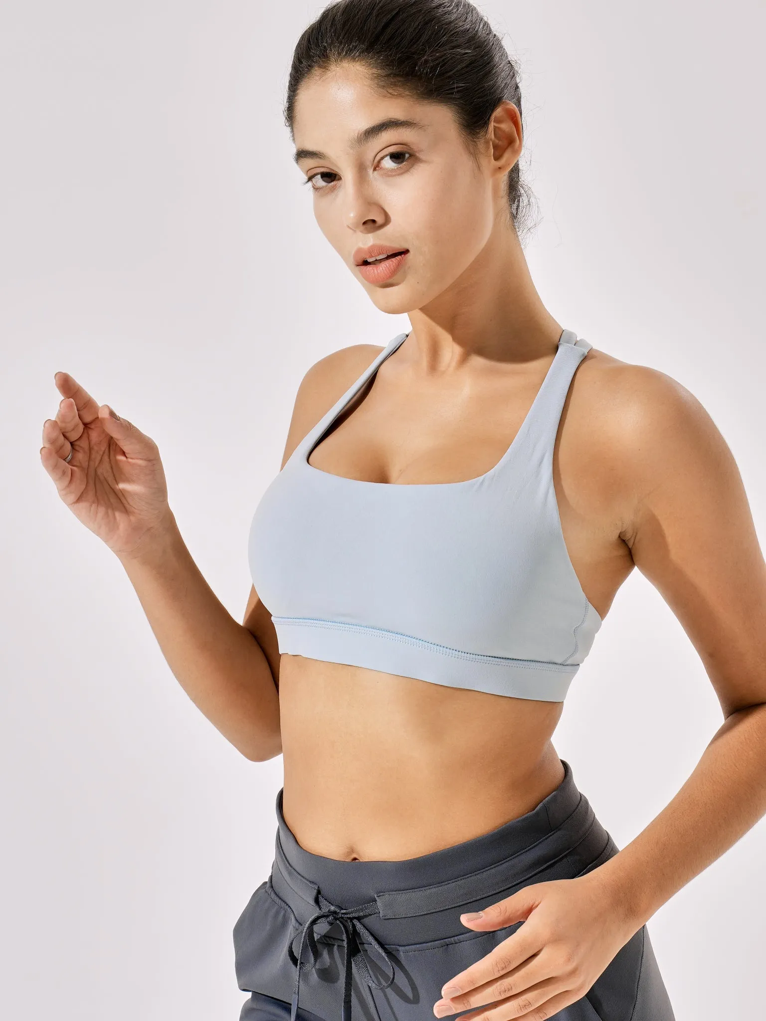 Buttery Soft High Impact AirBrush Bra With Clasps