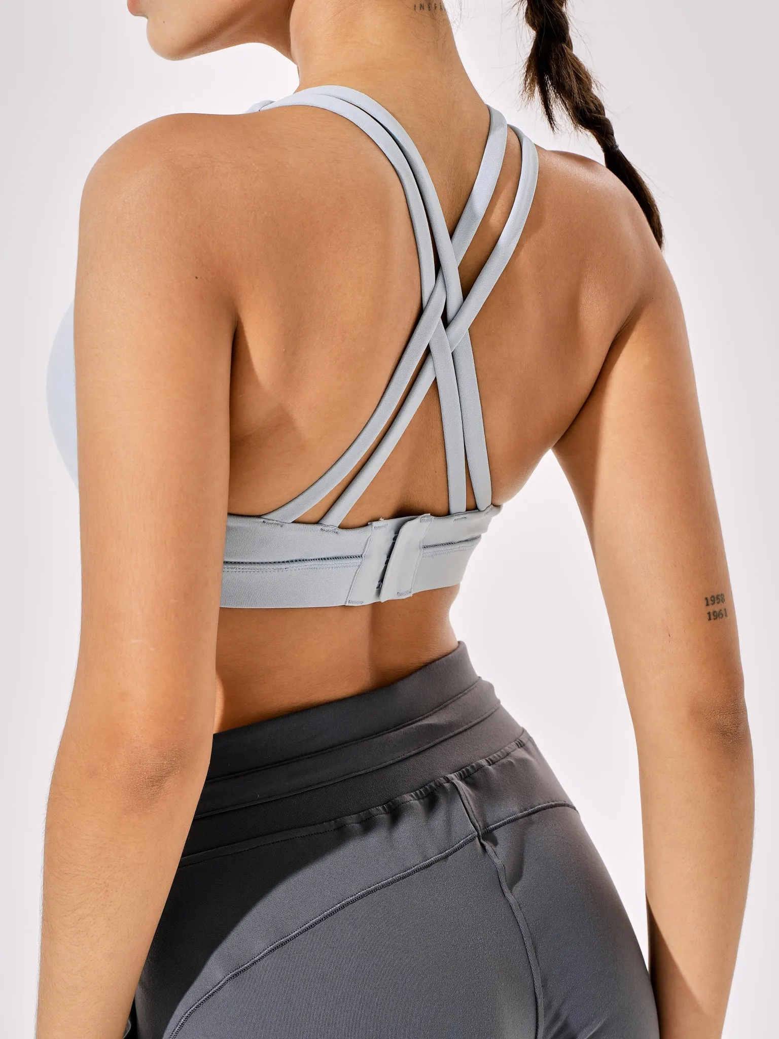 Buttery Soft High Impact AirBrush Bra With Clasps