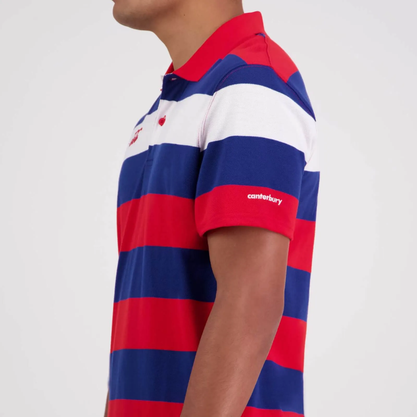 Canterbury Men's Engineered Stripe Short Sleeve Polo - 2 Colours