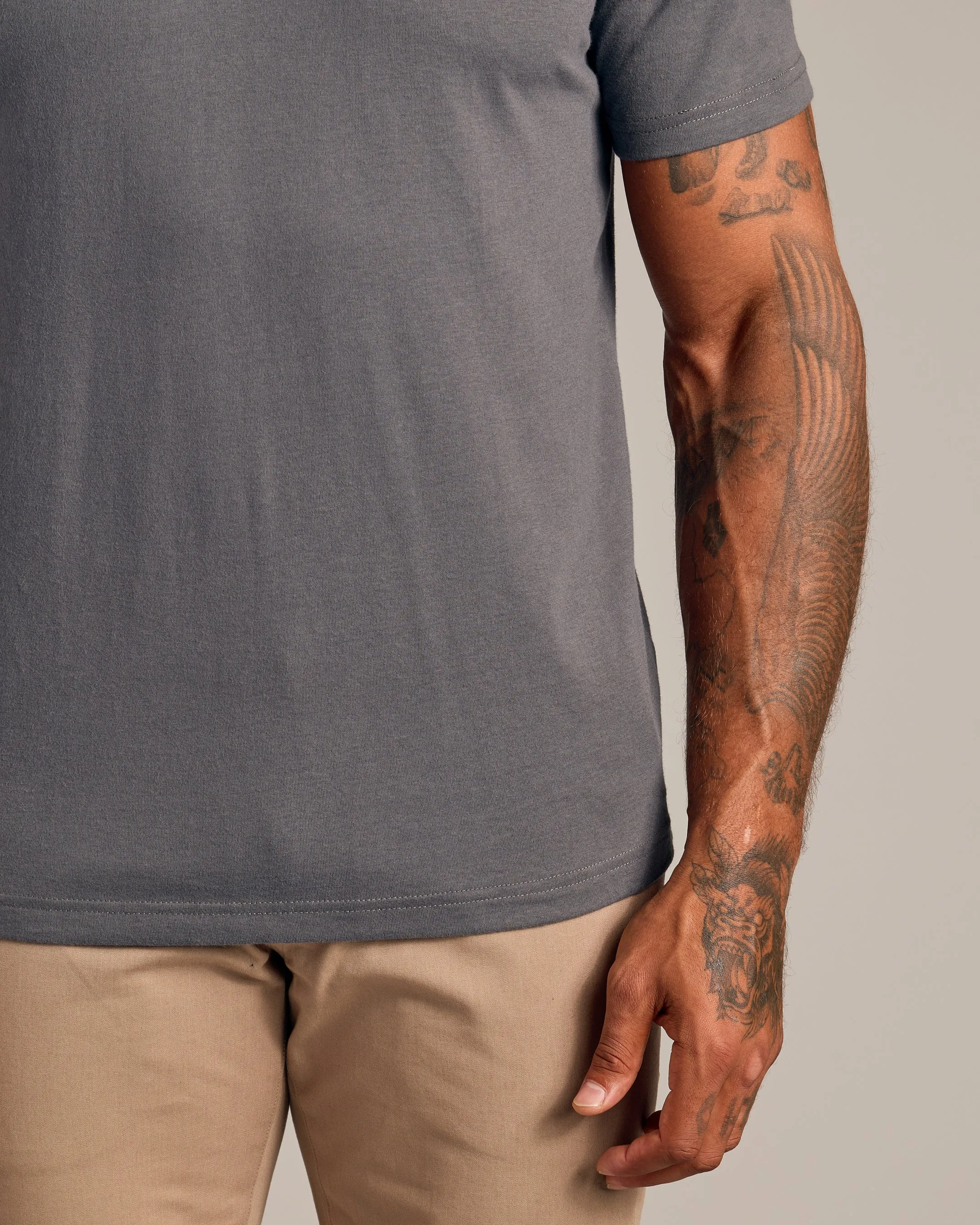 Carbon Short Sleeve Polo