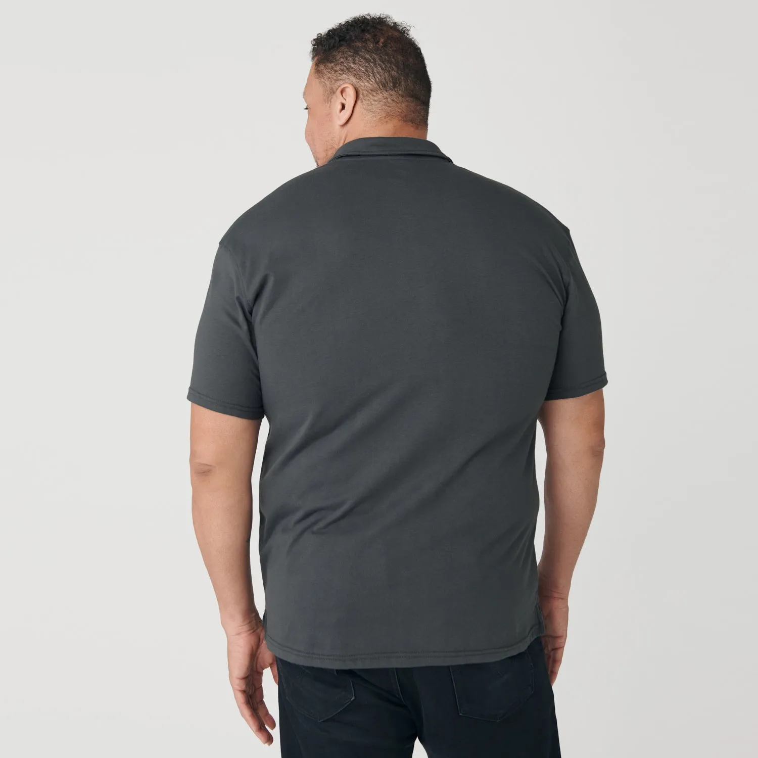 Carbon Short Sleeve Polo