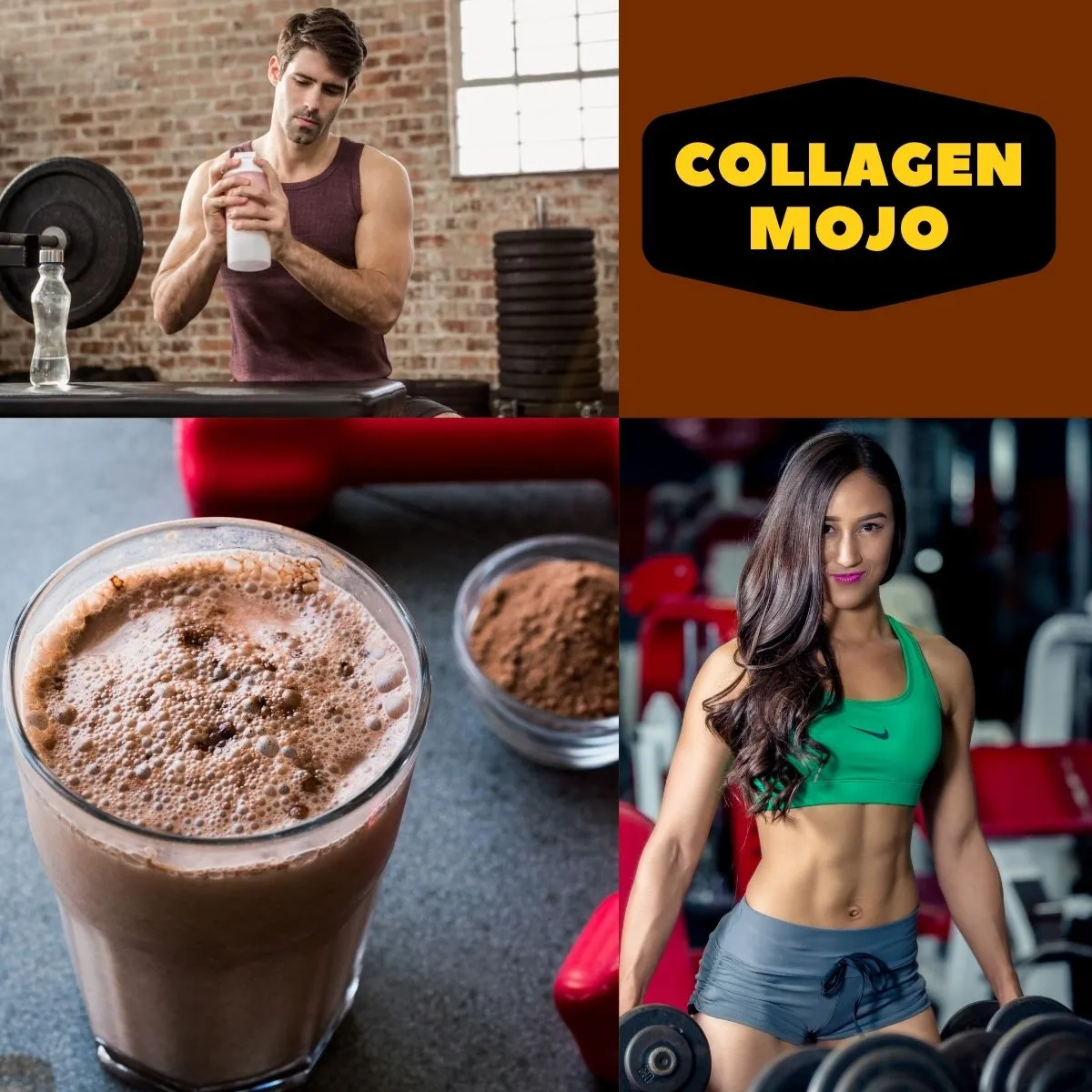 Chocolate Collagen Mojo with MCT Oil Powder - 10 oz.