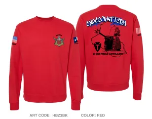 Chucho BTRY, 3-133FA Comfort Unisex Crewneck Sweatshirt - HBZ3BK