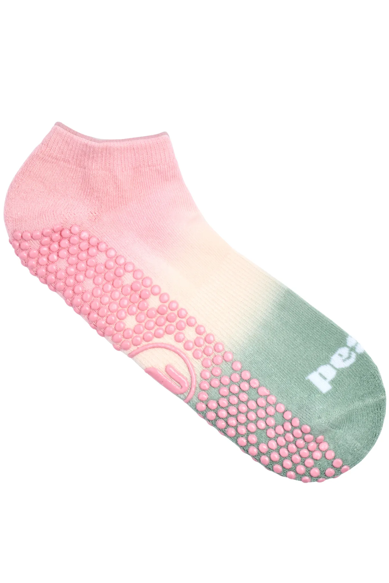 Classic Low Rise Grip Socks - Love & Peace