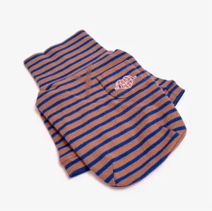 Cobalt & Brown Stripe