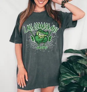 Comfort Colors Lake Cormorant Rocker Tee / Hernando -Desoto County Schools / Mississippi School Shirt