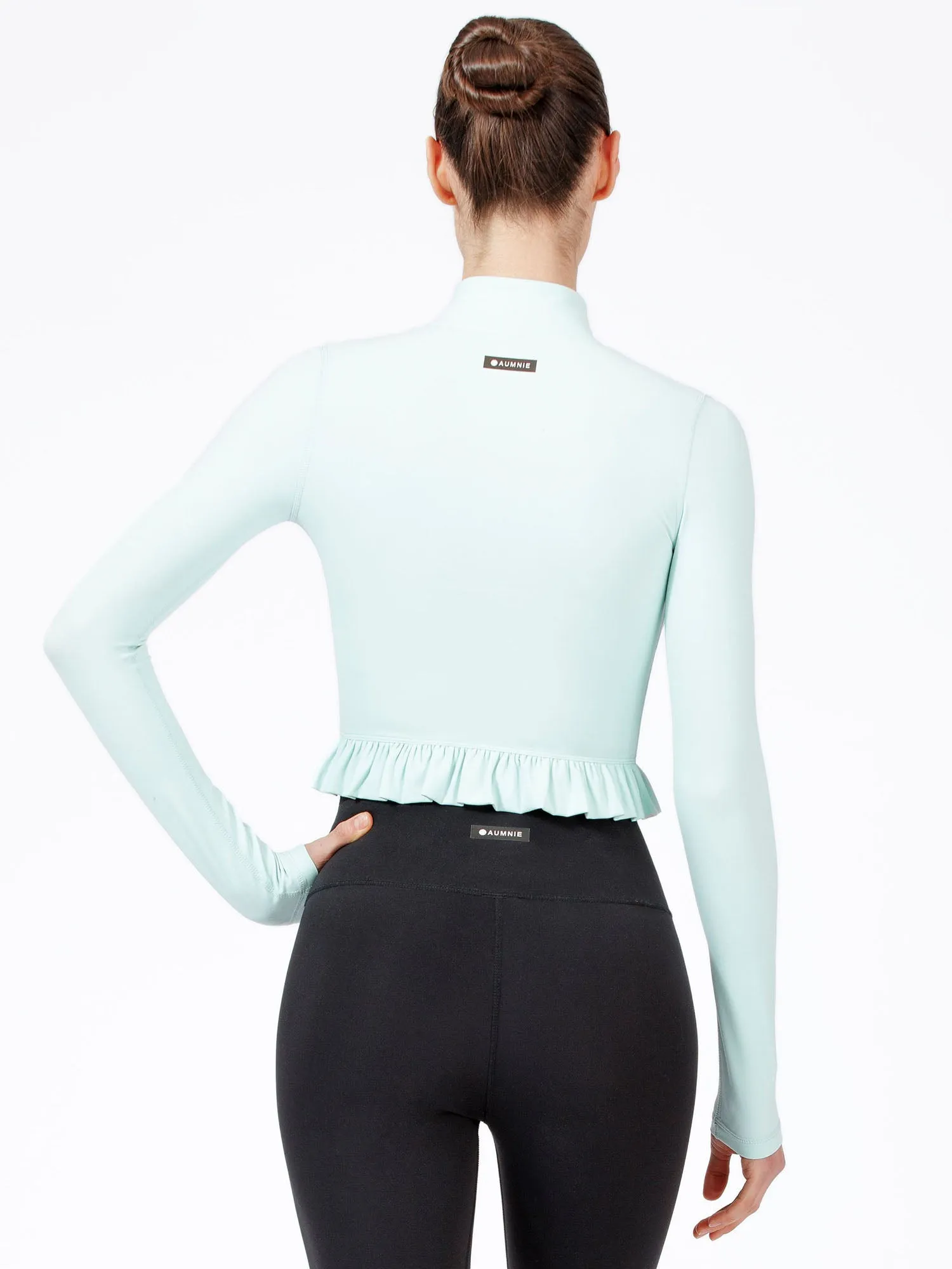 CROPPED RUFFLES JACKET