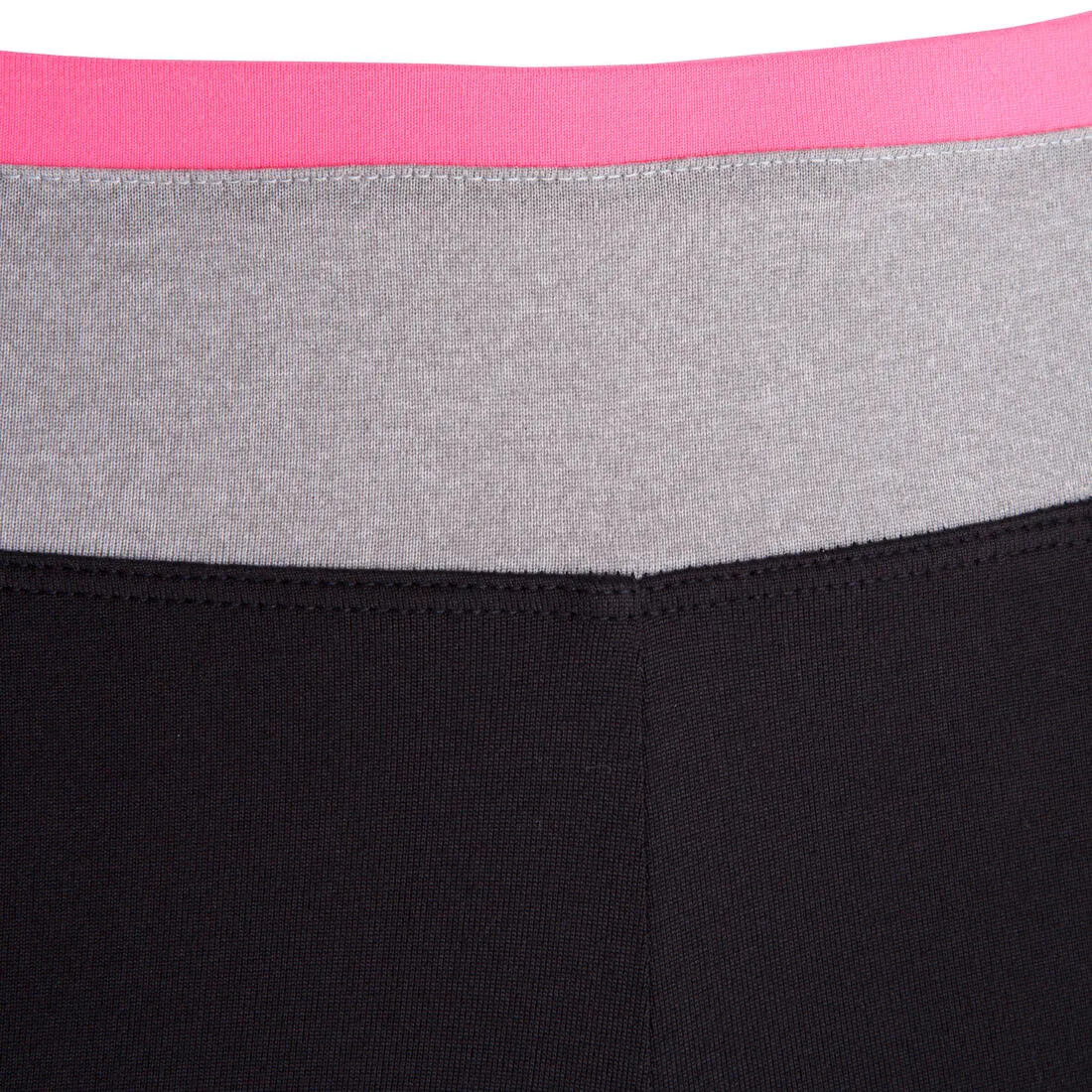 Energy Women's Fitness Cropped Bottoms with Colour-Contrast Waistband