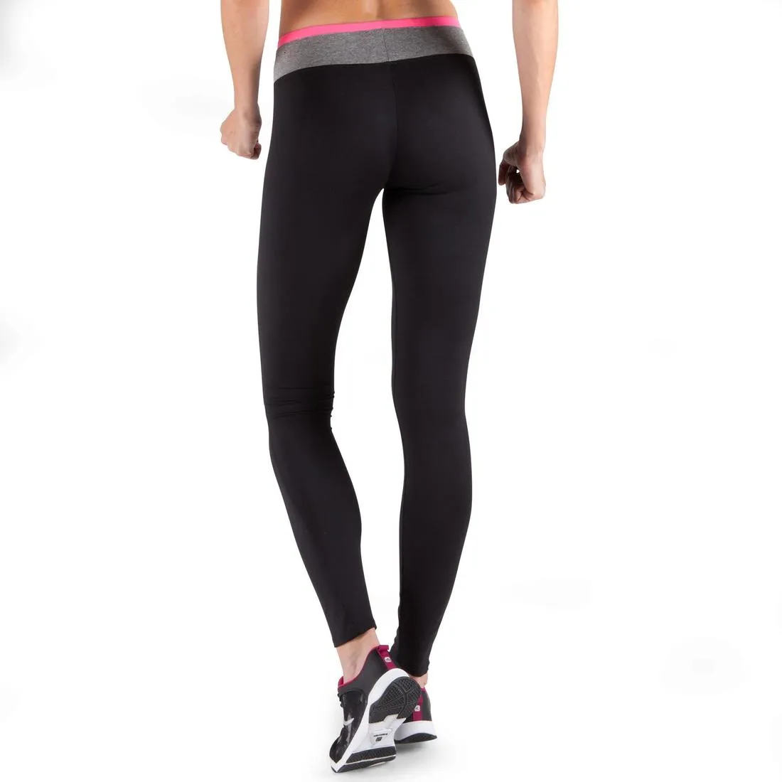 Energy Women's Fitness Leggings -  with / Contrast Waistband