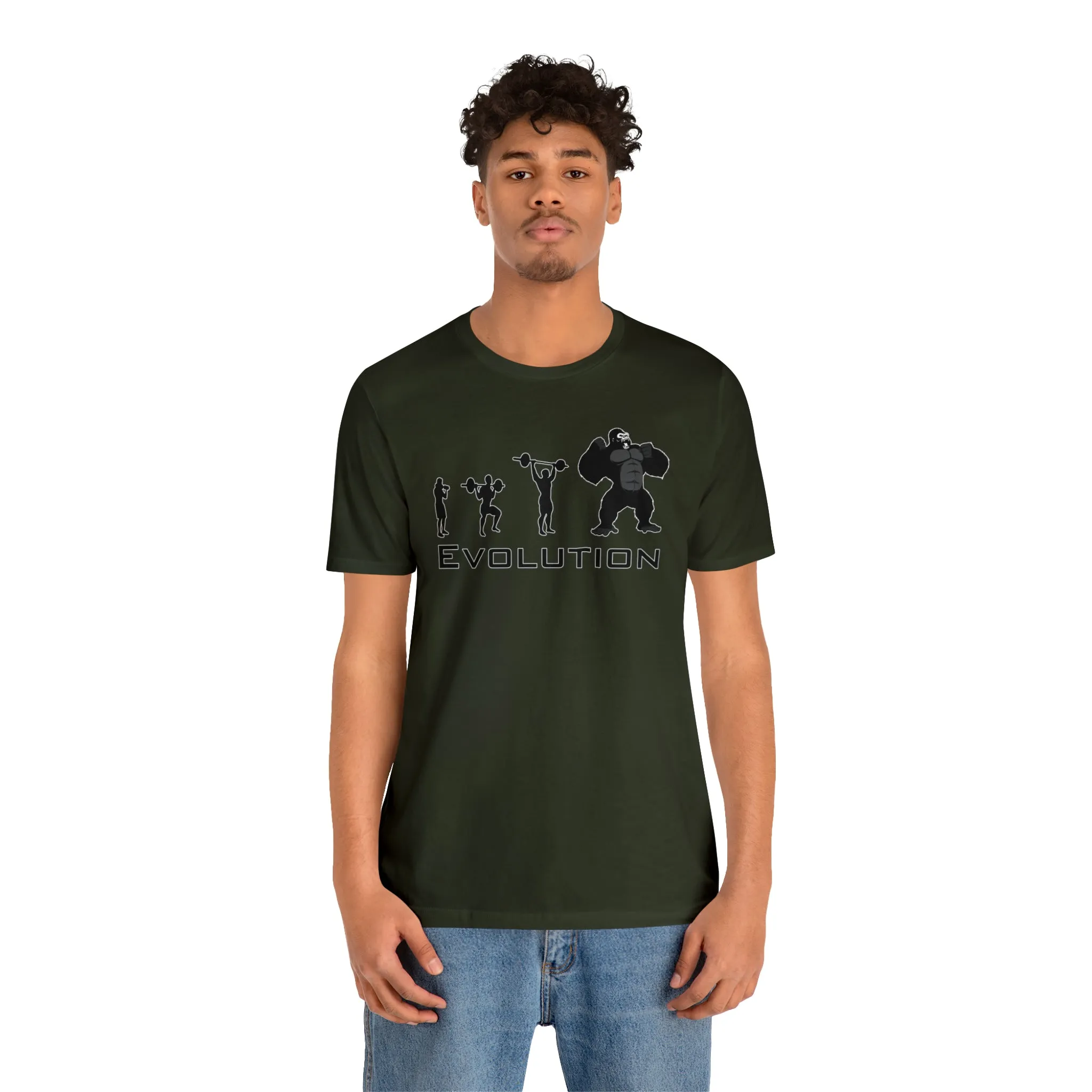 Evolution Chalked Design Fitness T-Shirt